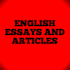 write essays and articles in english