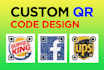 design custom qr code just in 1 hour