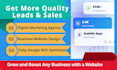 design digital marketing agency website for SEO optimized