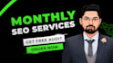 provide complete monthly SEO service with result driven package