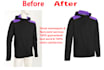 do symmetric, neck joint,and ghost mannequin in photoshop