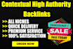 2000 high quality seo contextual dofollow backlinks