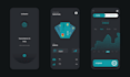 design financial mobile apps with unique and creative uxui