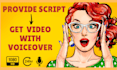 create professional video with voiceover from your script