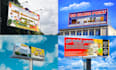 design billboard, yard sign, signage and signboard