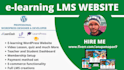 design learndash lms, online course website on wordpress