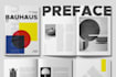 design aesthetic book interior layout with print formatting in indesign