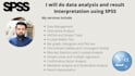 perform data analysis using spss