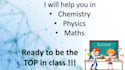 help you in chemistry