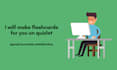 make flashcards for you on quizlet