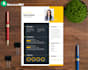 build minimalist infographic resume and cover letter