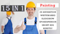 make painting contractor or painter services promo video ad