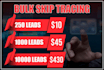provide quick bulk skip tracing at discount