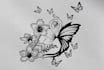 create a vintage logo and illustration in a hand drawn style