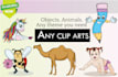 create custom vector and educational clip arts line drawings