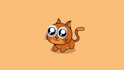 make a loop animation video with cute characters