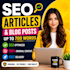 write SEO optimized articles and blog posts up to 700 words
