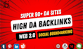 do web 2 0 backlinks and social bookmarking mix SEO link building