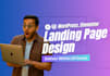 design website landing page