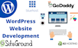 design and develop website on godaddy, bluehost, siteground