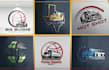 design trucking and logistic logo