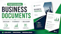 design and format professional business documents and proposals