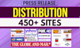 write press release and do top press release distribution