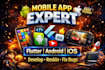 develop, reskin, redesign, modify or set up your app or game for android and ios