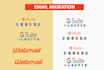setup migrate gsuite google workspace gmail office 365 zoho