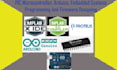 design embedded system firmware, microcontroller programming
