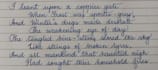 handwrite anything in a good cursive writing