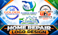 make unique roofing, home repair, remodeling, handyman logo