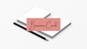 make pretty business cards