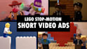 make a stop motion ads with lego