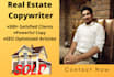 be your longterm real estate SEO copywriter