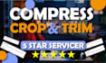 reduce or compress the video file size and edit video