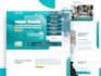 create professional uiux landing page design
