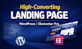 create a real estate landing page using elementor to boost sales