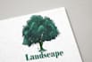 make mind blowing landscape and agriculture logo