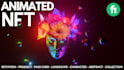 create product render, nft coins, trading cards, collections