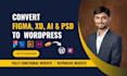 build, design and develop a wordpress website and figma to wordpress