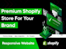 build a shopify store or dropshipping ecommerce store