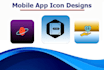 design IOS android mobile app icon