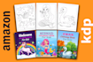 create attractive coloring book cover and interior design for amazon KDP