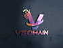 create a crypto, bitcoin, blockchain, cryptocurrency logo