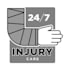 do imagination in a  emergency service logo with fast delivery