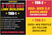 create ultra powerful 3 tier SEO link building