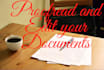edit and proofread your documents