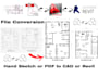 autocad  revit 2d floor plans design and architectural plans