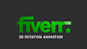 create a 3d rotating loop animation of your logo